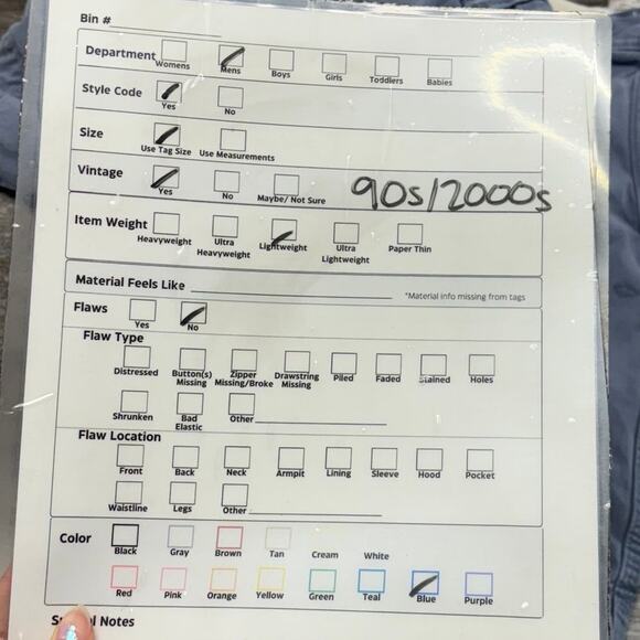 Polo Ralph Lauren Shorts Dusty Blue Mens 33x9 Relaxed Flap Pocket Golf Vintage - Picture 13 of 13